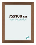 Mura MDF Photo Frame 75x100cm Copper Design Front Size | Yourdecoration.com