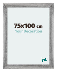 Mura MDF Photo Frame 75x100cm Gray Wiped Front Size | Yourdecoration.com