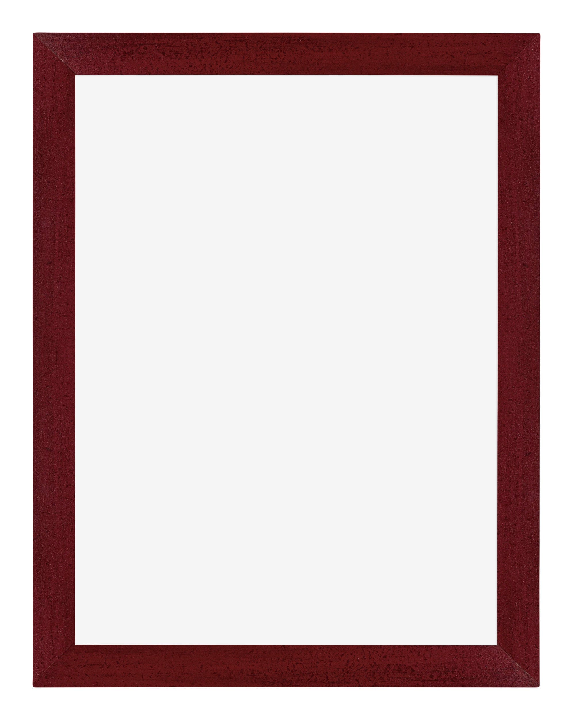 Mura MDF Photo Frame 75x100cm Winered Wiped Front | Yourdecoration.com