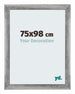 Mura MDF Photo Frame 75x98cm Gray Swept Front Size | Yourdecoration.com