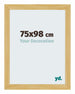 Mura MDF Photo Frame 75x98cm Pine Design Front Size | Yourdecoration.com