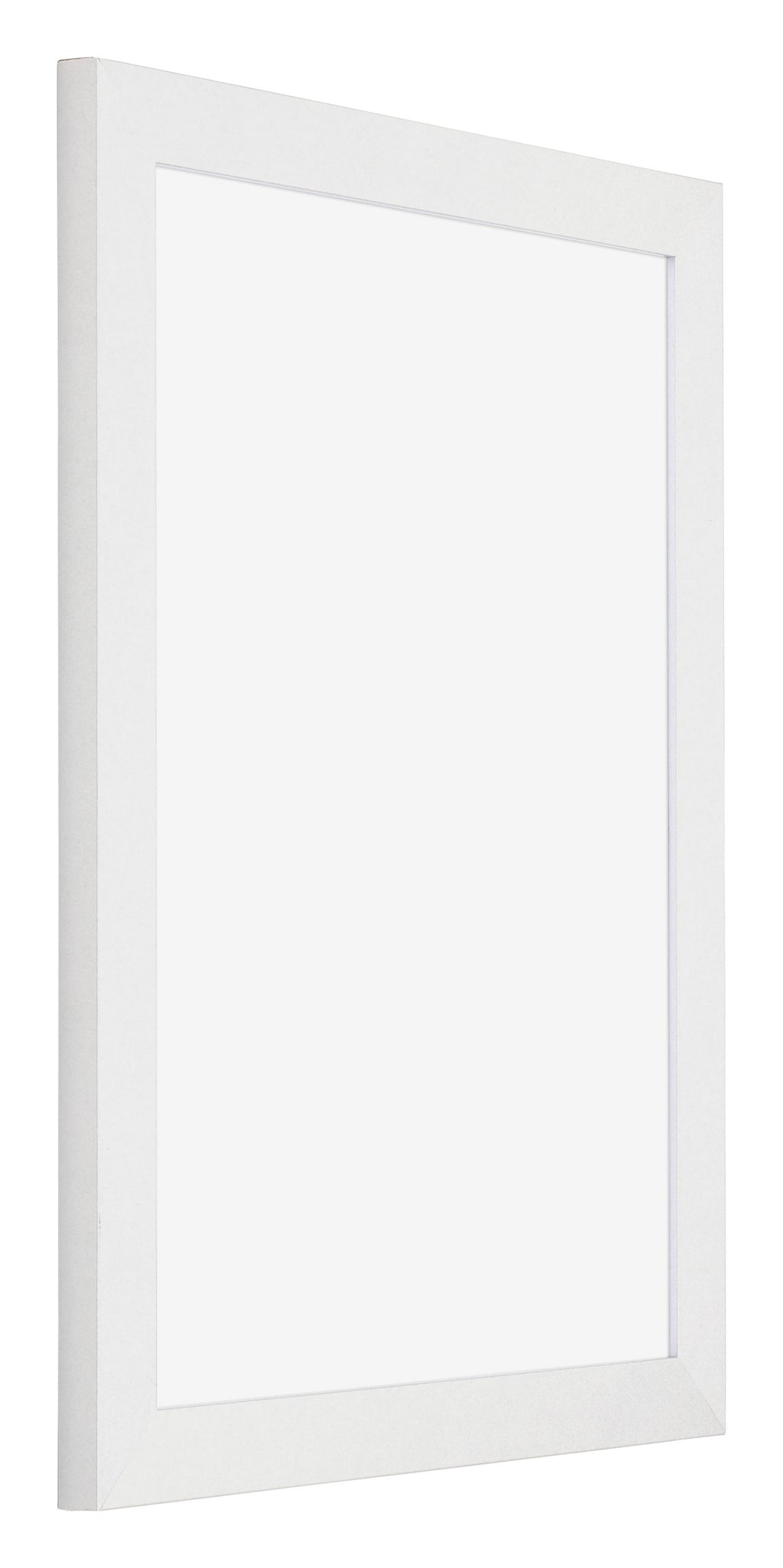 Mura MDF Photo Frame 75x98cm White High Gloss Front Oblique | Yourdecoration.com
