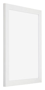 Mura MDF Photo Frame 75x98cm White High Gloss Front Oblique | Yourdecoration.com