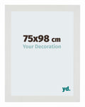 Mura MDF Photo Frame 75x98cm White Matte Front Size | Yourdecoration.com