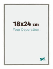 New York Aluminium Photo Frame 18x24cm Mercury Structure Front Size | Yourdecoration.com