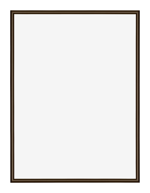 New York Aluminium Photo Frame 18x24cm Walnut Structure Front | Yourdecoration.com