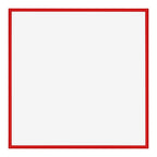 New York Aluminium Photo Frame 20x20cm Ferrari Red Front | Yourdecoration.com