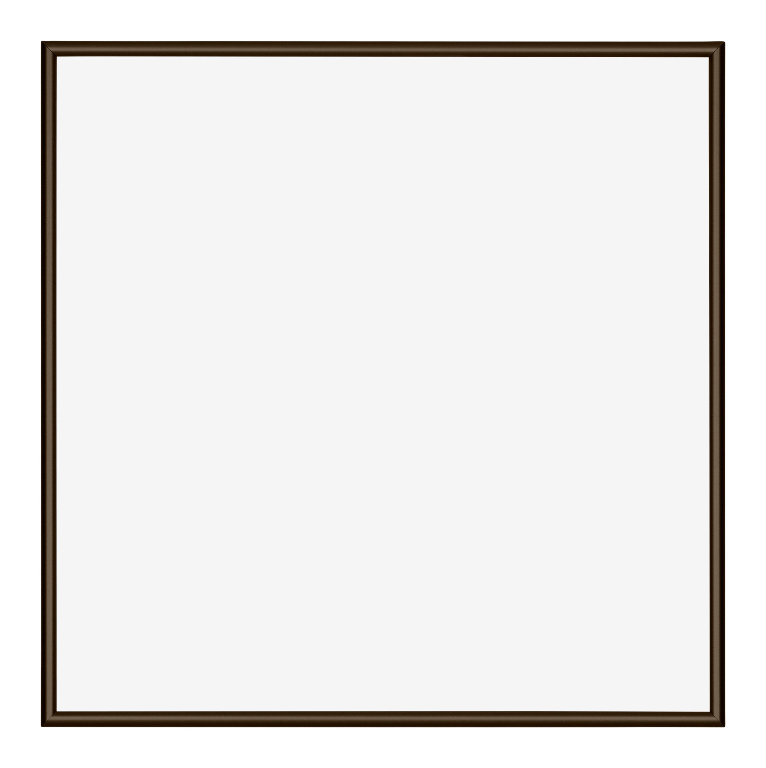 New York Aluminium Photo Frame 20x20cm Walnut Structure Front | Yourdecoration.com