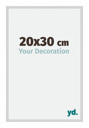 New York Aluminium Photo Frame 20x30cm Silver Matt Front Size | Yourdecoration.com