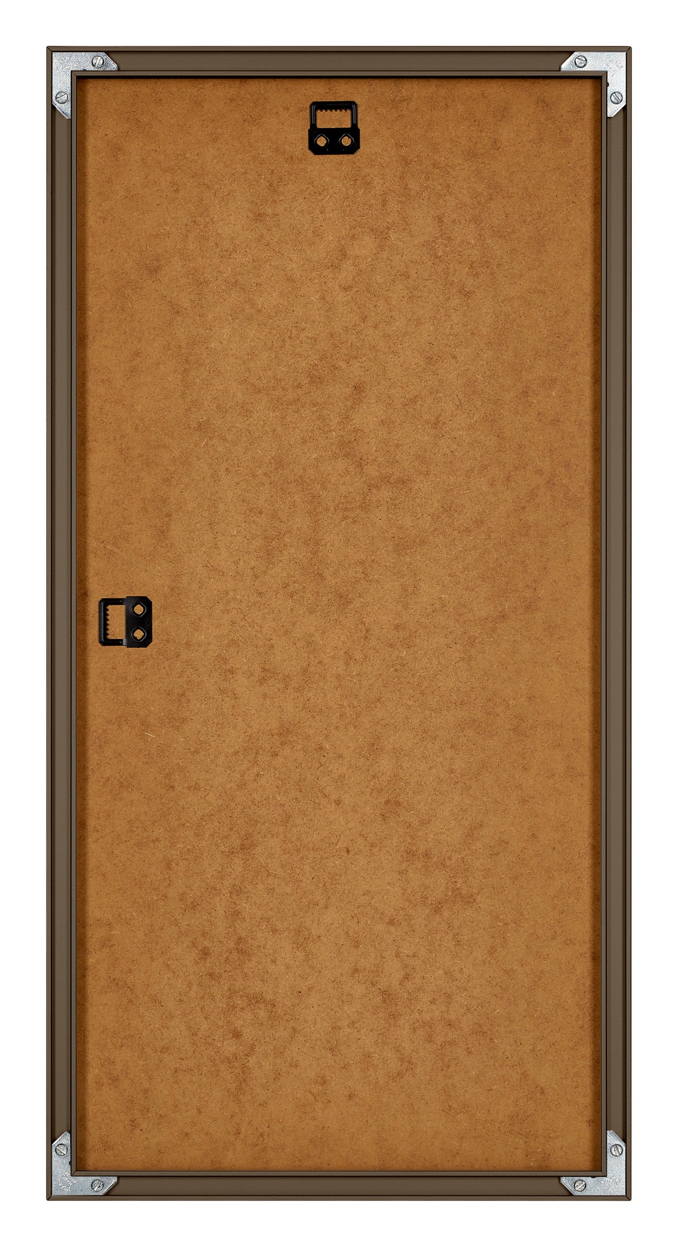 New York Aluminium Photo Frame 20x40cm Walnut Structure Back | Yourdecoration.com