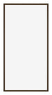 New York Aluminium Photo Frame 20x40cm Walnut Structure Front | Yourdecoration.com