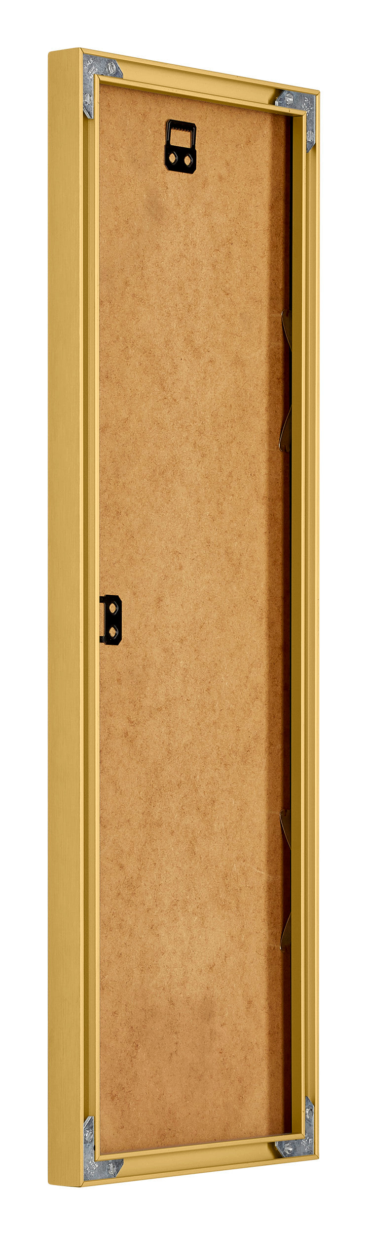 New York Aluminium Photo Frame 20x60cm Gold Shiny Back Oblique | Yourdecoration.com