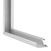 New York Aluminium Photo Frame 20x60cm Silver Matt Detail Intersection | Yourdecoration.com