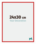 New York Aluminium Photo Frame 24x30cm Ferrari Red Front Size | Yourdecoration.com