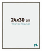 New York Aluminium Photo Frame 24x30cm Mercury Structure Front Size | Yourdecoration.com