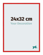New York Aluminium Photo Frame 24x32cm Red Ferarri Front Size | Yourdecoration.com