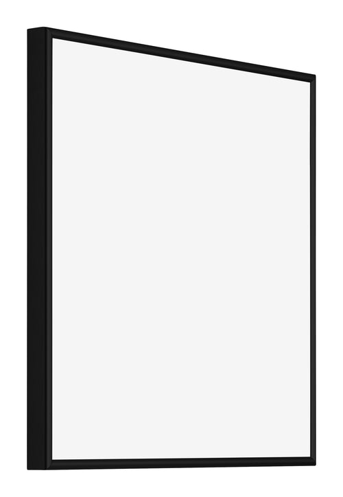 New York Aluminium Photo Frame 25x25cm Black Matt Front Oblique | Yourdecoration.com