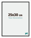 New York Aluminium Photo Frame 25x30cm Black Matt Front Size | Yourdecoration.com
