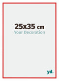 New York Aluminium Photo Frame 25x35cm Ferrari Red Front Size | Yourdecoration.com