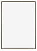 New York Aluminium Photo Frame 29 7x42cm A3 Walnut Structure Front | Yourdecoration.com