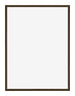 New York Aluminium Photo Frame 30x40cm Walnut Structure Front | Yourdecoration.com