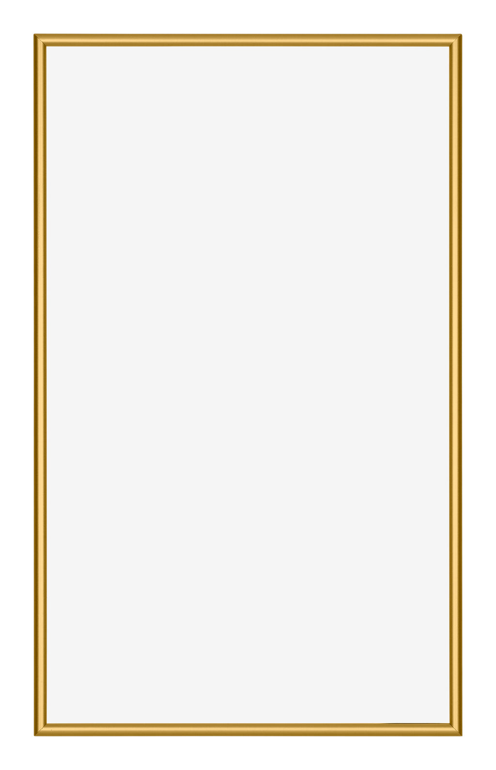 New York Aluminium Photo Frame 30x50cm Gold Shiny Front | Yourdecoration.com