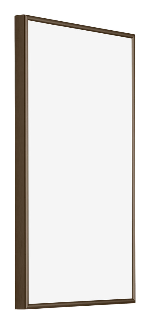 New York Aluminium Photo Frame 30x50cm Walnut Structure Front Oblique | Yourdecoration.com