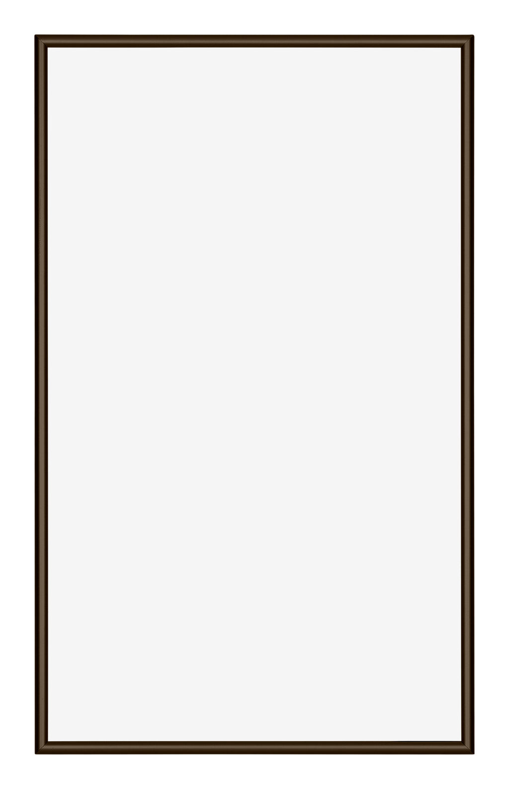 New York Aluminium Photo Frame 30x50cm Walnut Structure Front | Yourdecoration.com