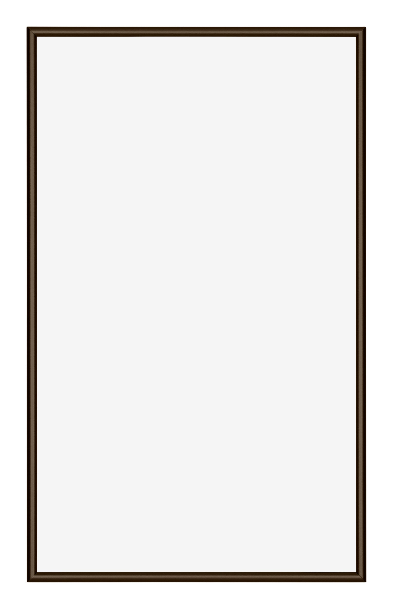 New York Aluminium Photo Frame 30x50cm Walnut Structure Front | Yourdecoration.com