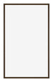 New York Aluminium Photo Frame 30x50cm Walnut Structure Front | Yourdecoration.com