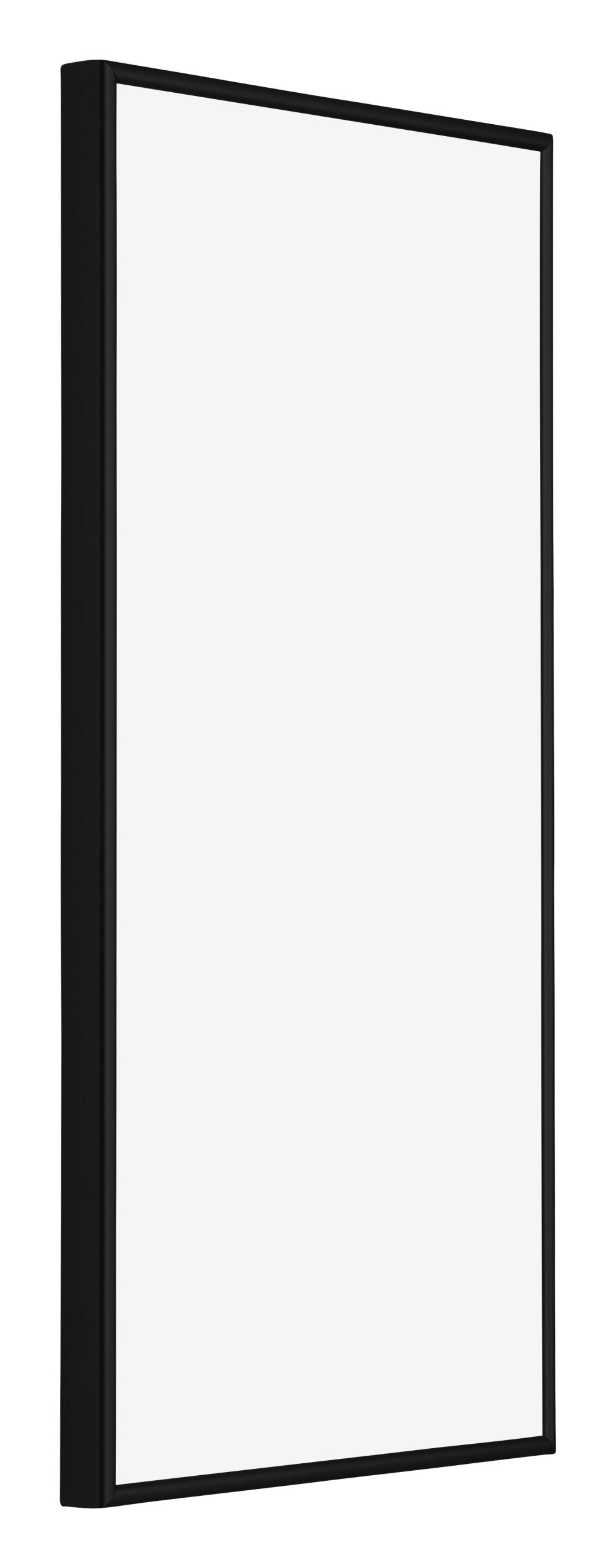 New York Aluminium Photo Frame 30x60cm Black Matt Front Oblique | Yourdecoration.com