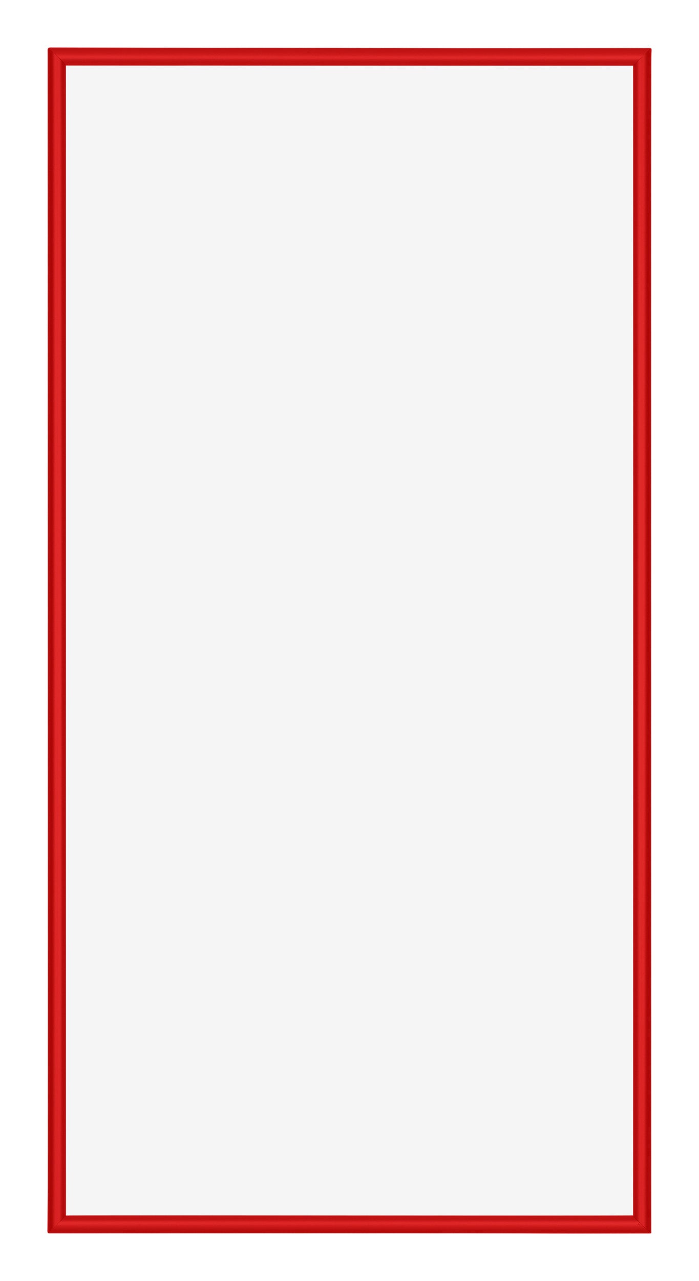New York Aluminium Photo Frame 30x60cm Ferrari Red Front | Yourdecoration.com