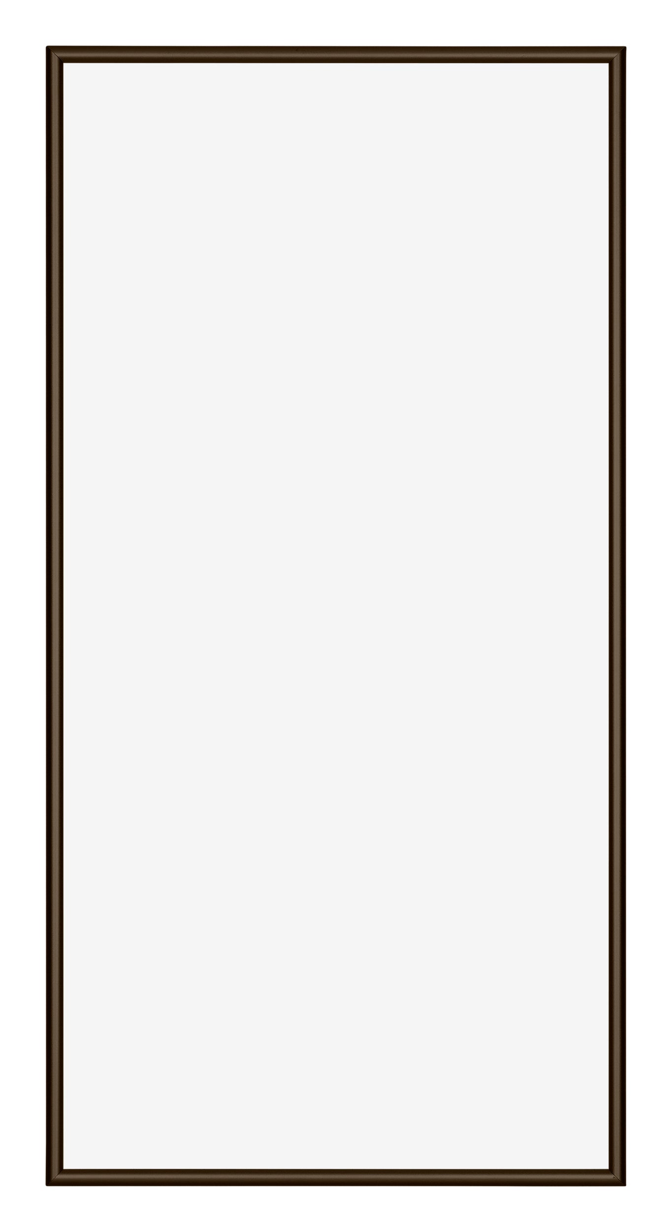 New York Aluminium Photo Frame 30x60cm Walnut Structure Front | Yourdecoration.com