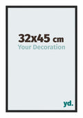 New York Aluminium Photo Frame 32x45cm Black Matte Front Size | Yourdecoration.com