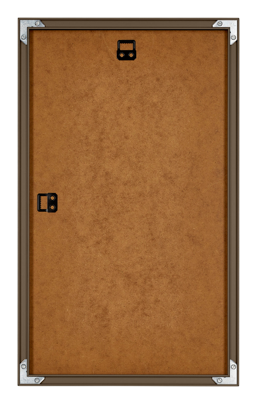 New York Aluminium Photo Frame 33x48cm Walnut Structure Back | Yourdecoration.com