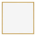 New York Aluminium Photo Frame 35x35cm Gold Shiny Front | Yourdecoration.com