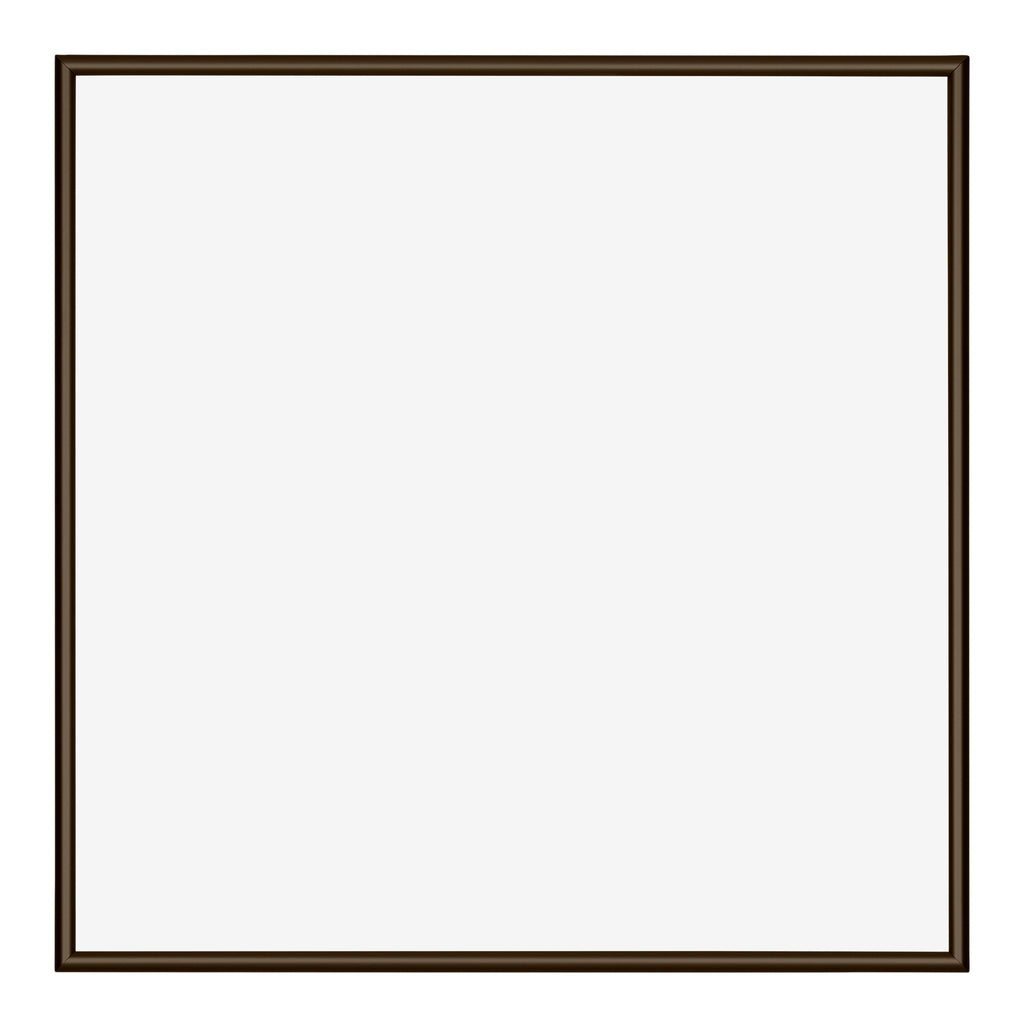 New York Aluminium Photo Frame 35x35cm Walnut Structure Front | Yourdecoration.com