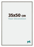 New York Aluminium Photo Frame 35x50cm Mercury Structure Front Size | Yourdecoration.com