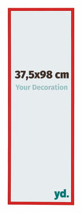 New York Aluminium Photo Frame 37 5x98cm Red Ferarri Front Size | Yourdecoration.com