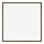 New York Aluminium Photo Frame 40x40cm Walnut Structure Front | Yourdecoration.com