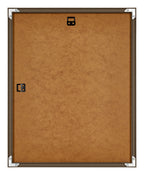 New York Aluminium Photo Frame 40x50cm Walnut Structure Back | Yourdecoration.com