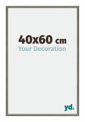 New York Aluminium Photo Frame 40x60cm Mercury Structure Front Size | Yourdecoration.com