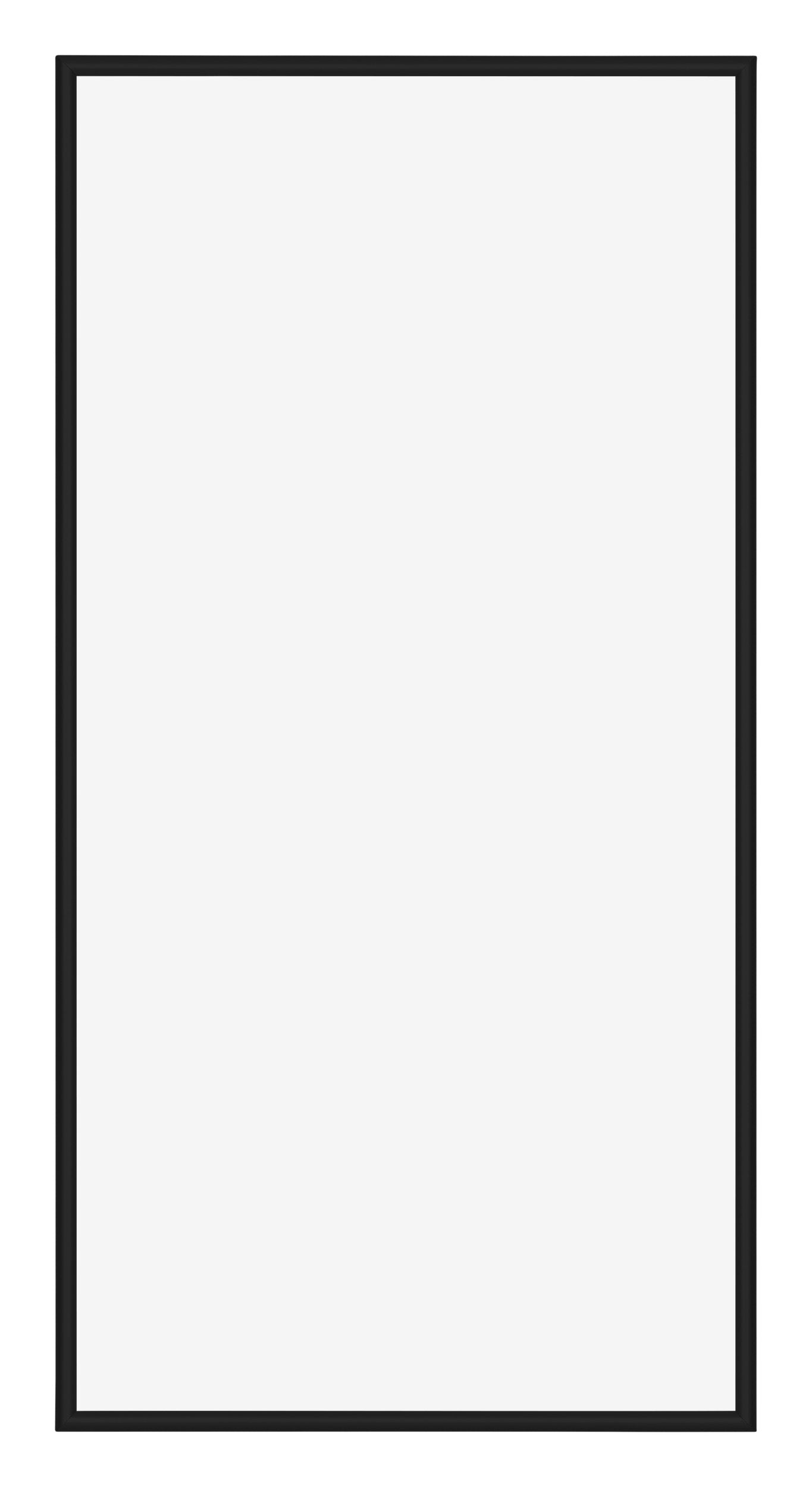 New York Aluminium Photo Frame 40x70cm Black Matt Front | Yourdecoration.com