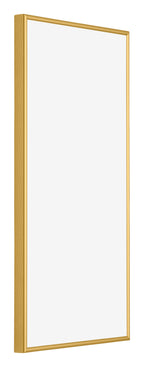 New York Aluminium Photo Frame 40x70cm Gold Shiny Front Oblique | Yourdecoration.com
