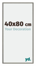 New York Aluminium Photo Frame 40x80cm Mercury Structure Front Size | Yourdecoration.com