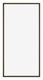 New York Aluminium Photo Frame 40x80cm Walnut Structure Front | Yourdecoration.com