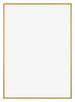 New York Aluminium Photo Frame 42x60cm Gold Shiny Front | Yourdecoration.com
