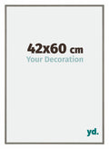 New York Aluminium Photo Frame 42x60cm Mercury Structure Front Size | Yourdecoration.com