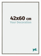 New York Aluminium Photo Frame 42x60cm Mercury Structure Front Size | Yourdecoration.com