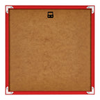 New York Aluminium Photo Frame 45x45cm Ferrari Red Back | Yourdecoration.com